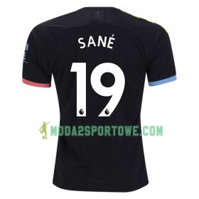 Koszulka Manchester City Sane 19 Wyjazdowe Stroje Piłkarskie 2019/20 Krótki Rękaw 